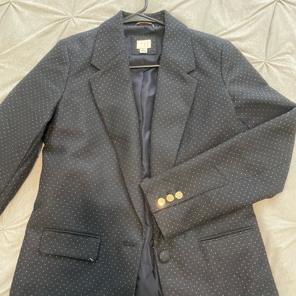 A New Day navy and gold blazer